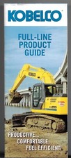 Kobelco Excavators Range 2009 USA Market Sales Brochure