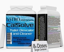 Toilet Limescale Remover – CalSolve Heavy Duty Descaler 200g, Urine Scale Odor C