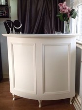 Small Curved Reception Desk