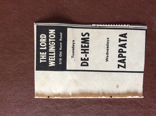 B1q ephemera 1972 small advert - b1q,