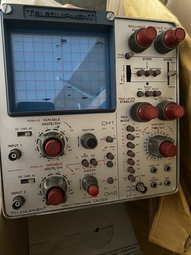 Telequipment oscilloscope dm64 - oscilloscope,