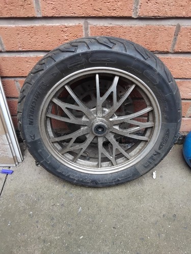 Moped wheel with diec - wheel, break