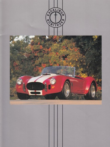 Excalibur 427 cobra jac - excalibur,