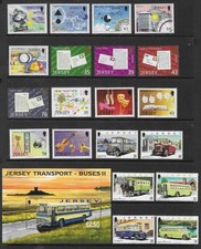 GB - JERSEY 2008 COLLECTION OF MNH SETS AND MIN. SHEETS.  6 SCANS.  (F37)