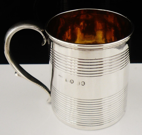 Sterling silver tankard james - sterling, tankard,