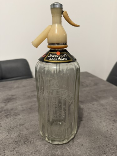 Vintage schweppes soda - schweppes, siphon