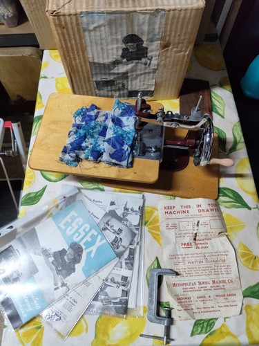 Essex miniature sewing machine - essex,