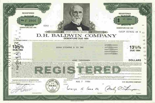 Baldwin company 1986 - d.,