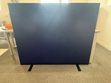 Blue Office Divider Screen 1.5m X 1.2m