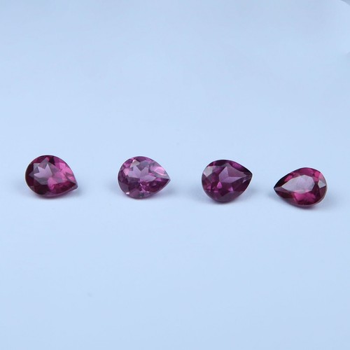 Faceted almandine garnets for - faceted,