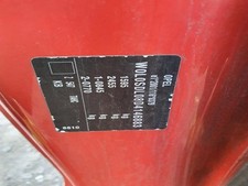 VAUXHALL CORSA SXI AC MK3 D SEAT BELT CENTRE REAR 3 POINT 13293488