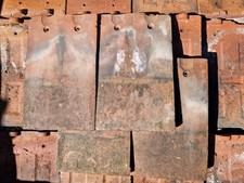 Reclaimed Rosemary mixed brindle Clay Plain Roof Tiles 2,300 Available. 50p Ea