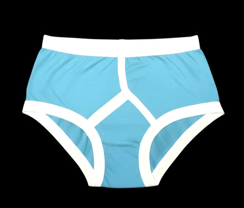 Men light blue - blue, front