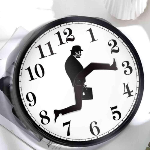Wall clock walking time - walking,