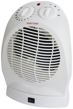 Challenge Fan Heater 2.4kW Electric Upright Oscillating Portable 4151986 R