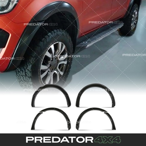 Gloss black slim wide arches - wide,