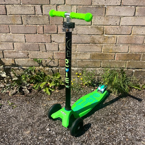 Micro maxi kids scooter green - maxi,