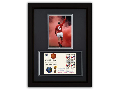 Bobby moore signed - bobby, world