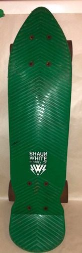 Vintage shaun white skateboard - white,