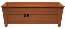 Trough plant pot plastic - trough,