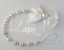 Keepsake *Bow & Pearl Heart*