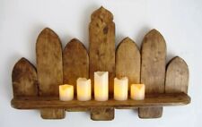 66CM RECLAIMED SHELF RUSTIC SHABBY CHIC SHELF 