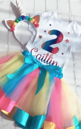 Girls 2nd second birthday - girls,