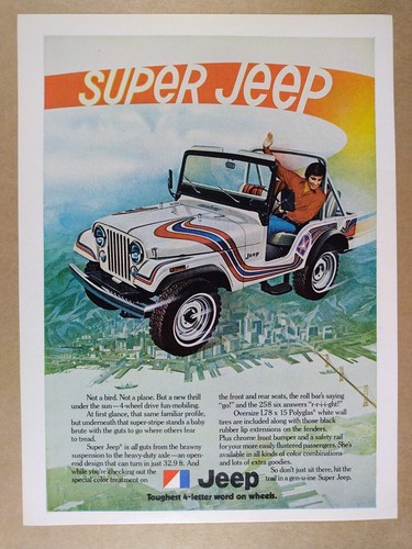 1973 amc super - 1973, cj-5