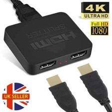 HDMI Splitter 1 Input 2 Output