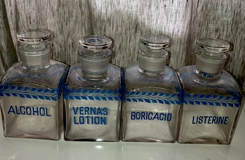 Set vintage enameled - set, of