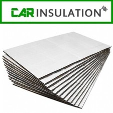 Car Engine Bay Bonnet Insulation 6 Sheets GlassMAT HTX Soundproofing High Heat