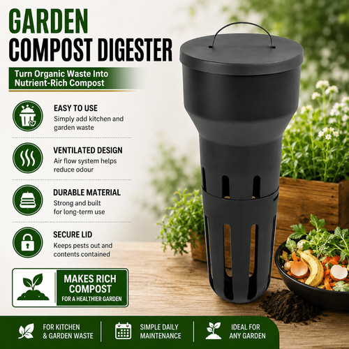 Underground compost bin 10l - bin, in