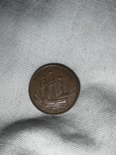 Elizabeth half penny 1965 - elizabeth, ii