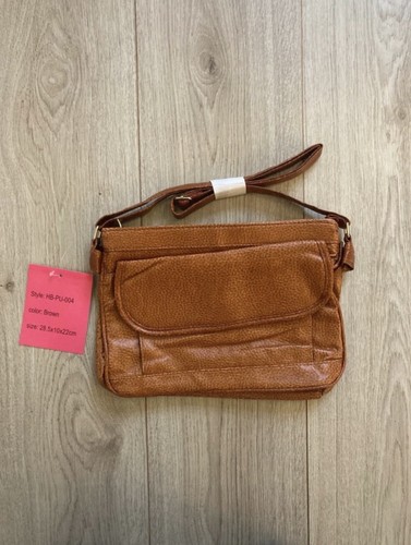 Small brown bag with - brown, shoulder