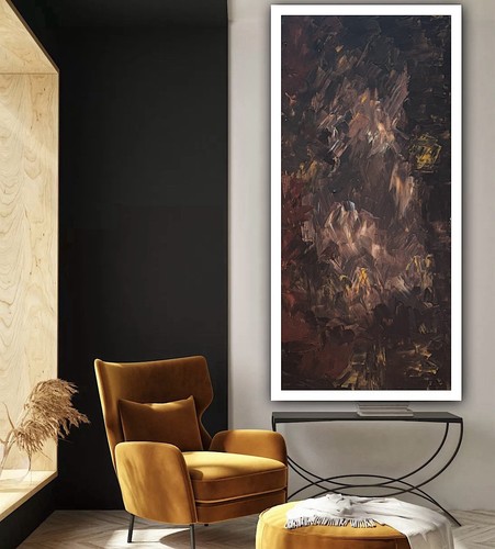 Richter original abstract oil - original,