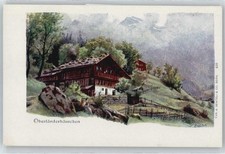 50664852-Oberlaenderhäuschen, signed W.Benteli AKU1 Costume Switzerland