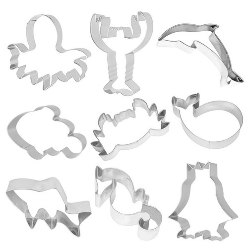 Pcs cookie mould set bakery - 9,