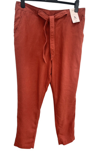 Linen blend trousers uk - tu,