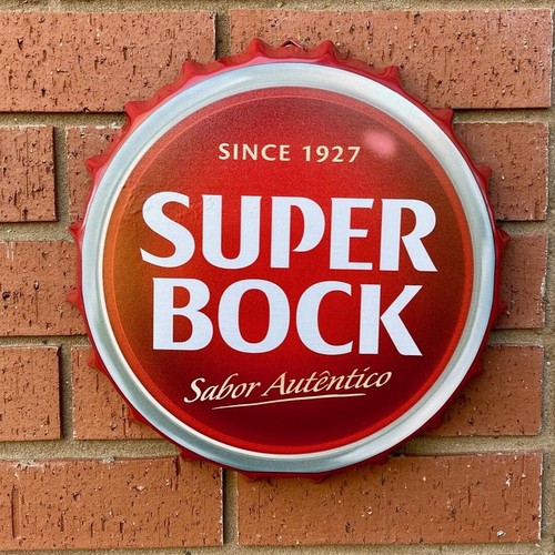 Super bock beer metal - super,