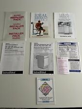 'Vintage' 1980s - 1990s Stelrad Ideal Mexico Super 2 Boiler Brochure Manual Pack