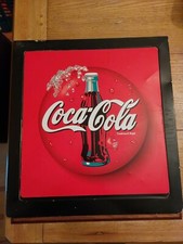 Coca Cola Coke Commercial Shop Drink Fridge Branded Top Metal Panel 54x50cm 
