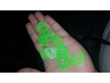 4pcs Penis Adult Willy Guitar Bass Plectrum Pick Size Novelty Fun Gift Dick Stag