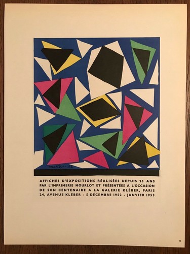 Henri matisse poster affiches - henri,