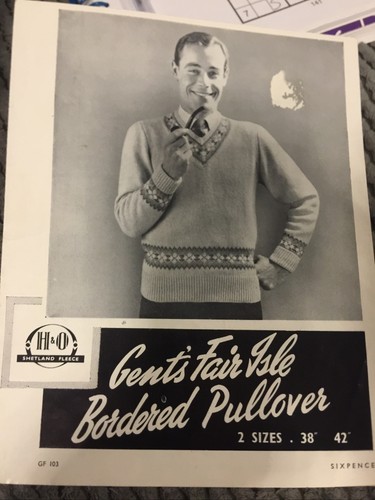 Vintage o shetland - vintage., &