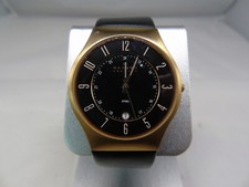 MENS/UNISEX SKAGEN WATCH - GOOD COND - FWO - NEW STRAP - BOXED - PLEASE READ