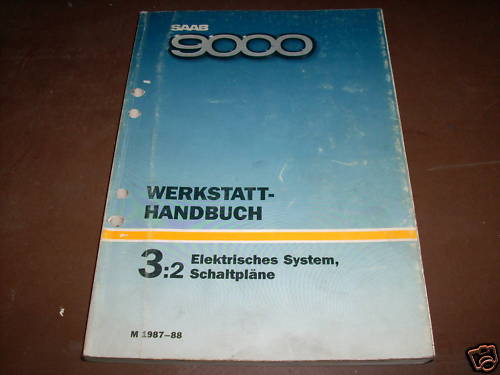 Workshop manual saab 9000 - workshop,