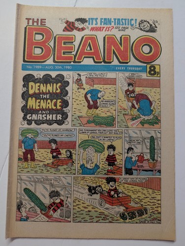 Beano comic 1989 august - beano,