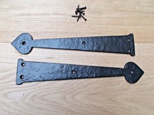 Rustic iron hinge fronts false