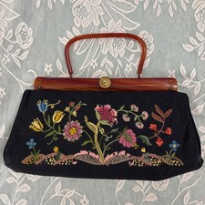 Vintage Floral Embroidered