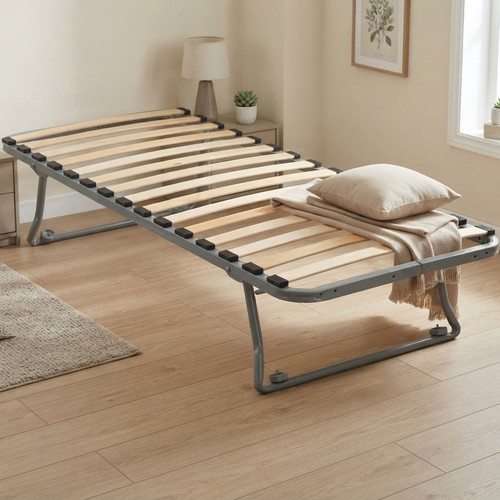 Space saving single bed frame - space-saving,